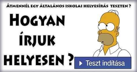 Hogyan írjuk helyesen